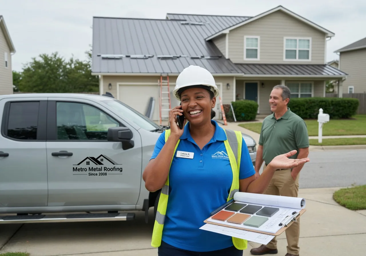 Storm Damage Metal Roof Repair in Huntsville, OH